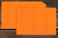 [111621] Versandtaschen 220x312 mm Nassklebend Grellorange 120 g/qm
